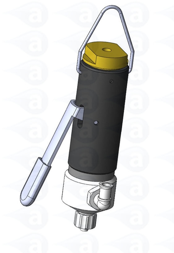 TS5623HU Hand Lever Diaphragm Valve UHMW