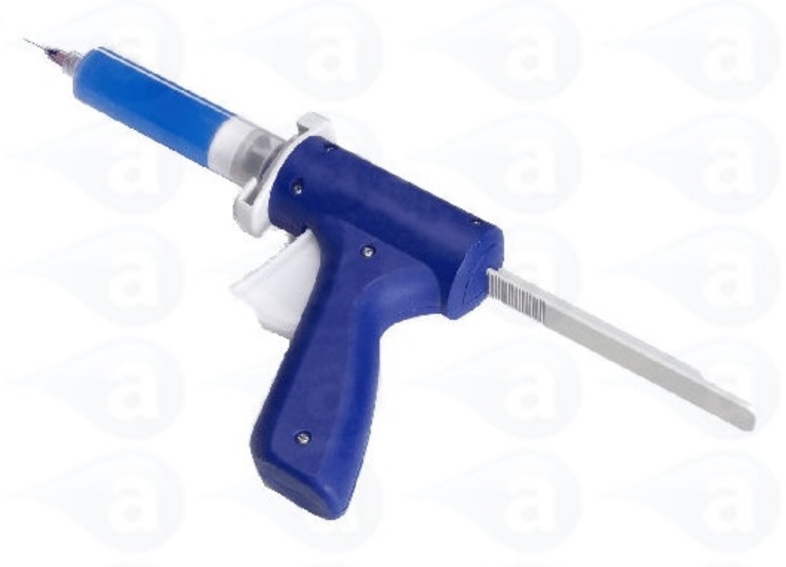 Adhesive dispensing syringe gun dispenser TS710SG