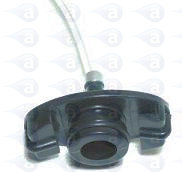 Syringe barrel adapter receiver assembly adhesive dispensing