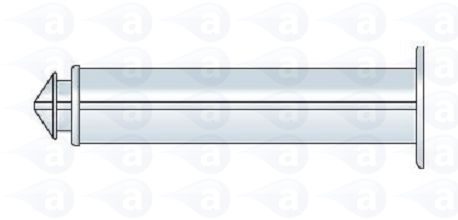 syringe manual plunger rod adhesive dispensing